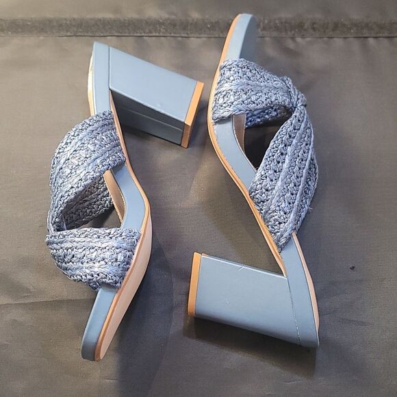 BRAND NEW MIA MAXINE RAFFIA WOMENS MULE HEEL - Picture 10 of 16